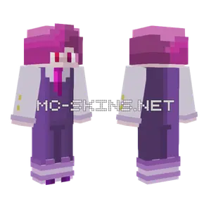 Pink Gem Agent Minecraft skin