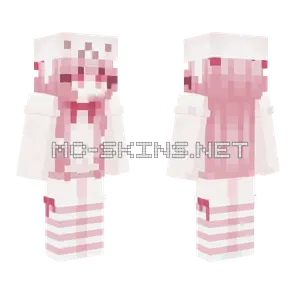 Pink Girl Minecraft skin