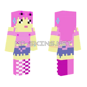 Pink Girl 17 Minecraft skin