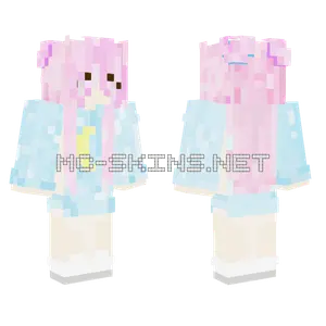 Pink Girl Minecraft skin