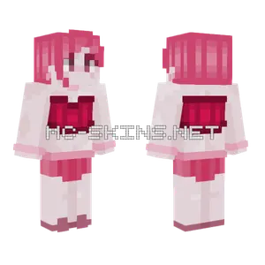 Pink Girl Minecraft skin