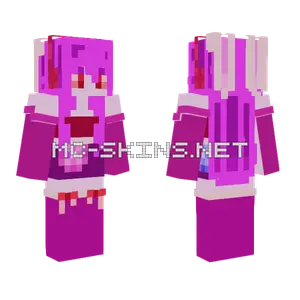 Pink Girl Minecraft skin