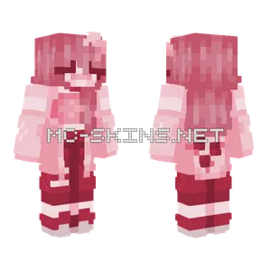 Pink Girl Minecraft skin