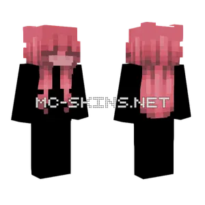 Pink Hair Girl Minecraft skin