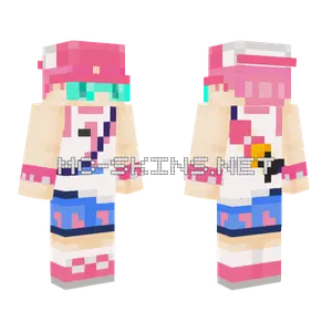 Pink Haired Girl