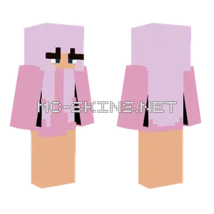 Pink Haired Girl Pajamas Minecraft skin