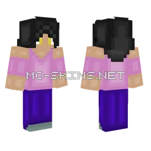 Pink Herkira Minecraft skin