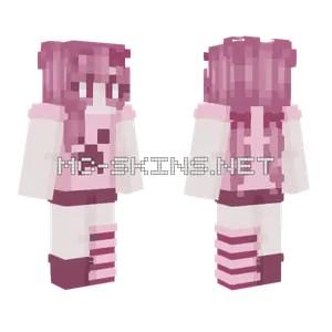 Pink Hoodie Girl