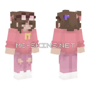 Pink Jumper Hoodie