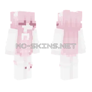 Pink Kawaii Girl Minecraft skin