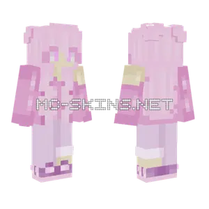 Pink Kawaii Outfit Minecraft skin