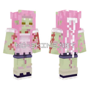 Pink Kimono Girl
