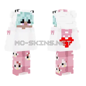 Pink Kitty Outfit