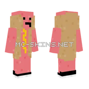 Pink Mushroom Hat Minecraft skin