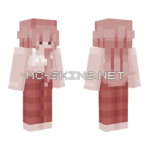 Pink Outfit Minecraft skin