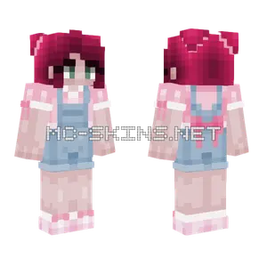 Pink Overalls Girl