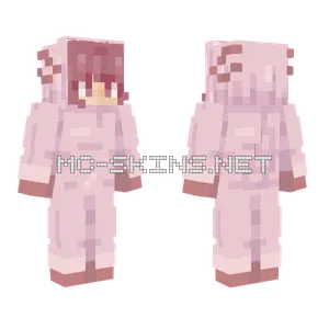 Pink Pastel Girl Minecraft skin