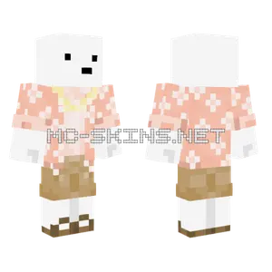 Pink Patterned Dress