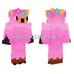 Pink Piggy Minecraft skin