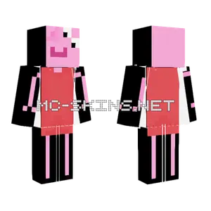 Pink Piggy Skin Minecraft skin