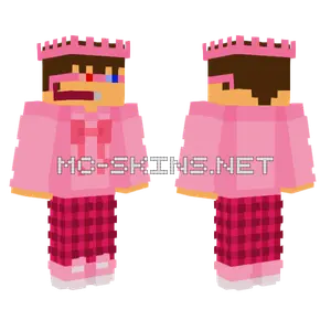 Pink Present Skin Minecraft skin