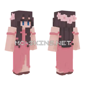 Pink Prom Remake Minecraft skin