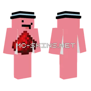 Pink Redstone Minecraft skin