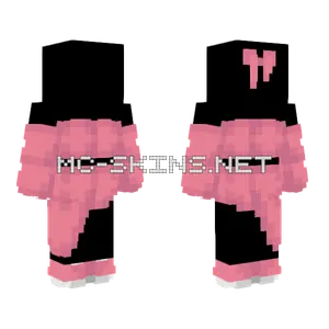 Pink Sakura Dress Minecraft skin