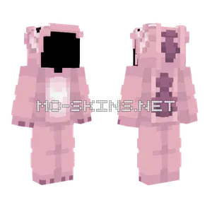 Pink Stitch Minecraft skin