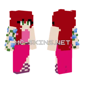 Pink Tr3 Outfit Minecraft skin