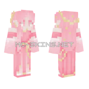 Pink Witch Minecraft skin