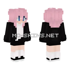 Pinkinter Girl Minecraft skin