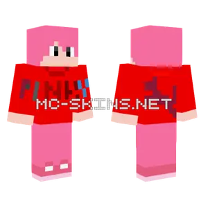 Pinky Jr Humaniazed Minecraft skin