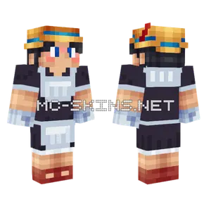 Pinocchio Maid Minecraft skin