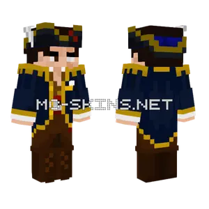 Pirate Captain Minecraft skin