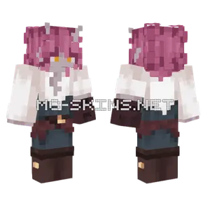 Pirate Lu Horns Minecraft skin
