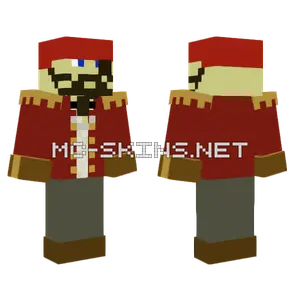 Pirate Skin Minecraft skin