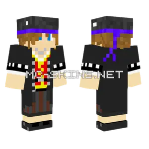 Pirate Sora Minecraft skin