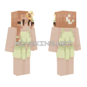 Pistachio Girl Minecraft skin