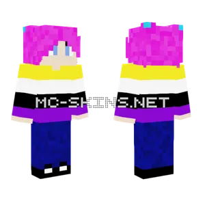 Pixe Girl Minecraft skin