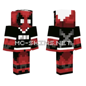 Pizza Delivery Deadpool Minecraft skin