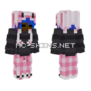 Pjjjjjjjjjj Blue Pajamas Minecraft skin