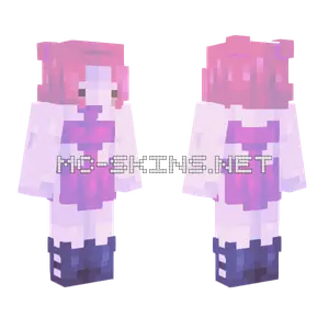 Plum Girl Minecraft skin