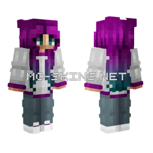 Plum Tuckered Minecraft skin