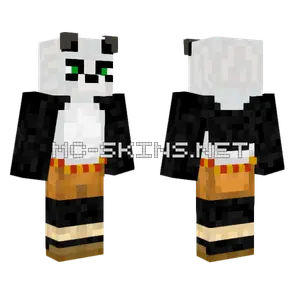 Po The Dragon Warier Minecraft skin