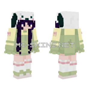 Pochacomi Girl Minecraft skin