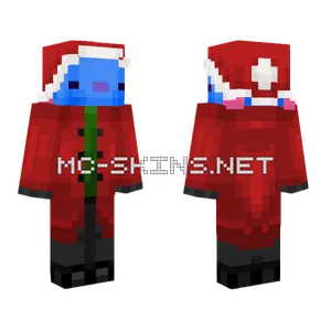 Pog Festive 2026 Minecraft skin