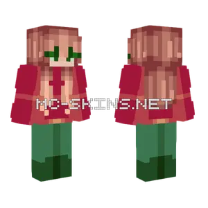 Poinsettia 40dtc Day 14 Minecraft skin
