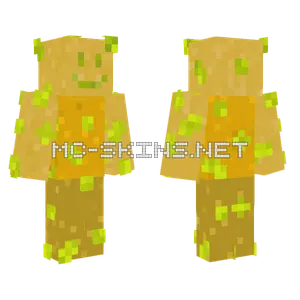 Poisonous Potato Noob Minecraft skin