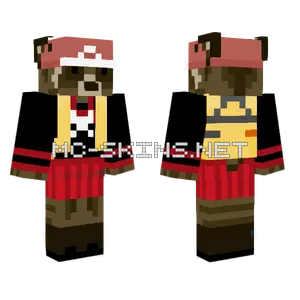 Poke Mapacho Minecraft skin